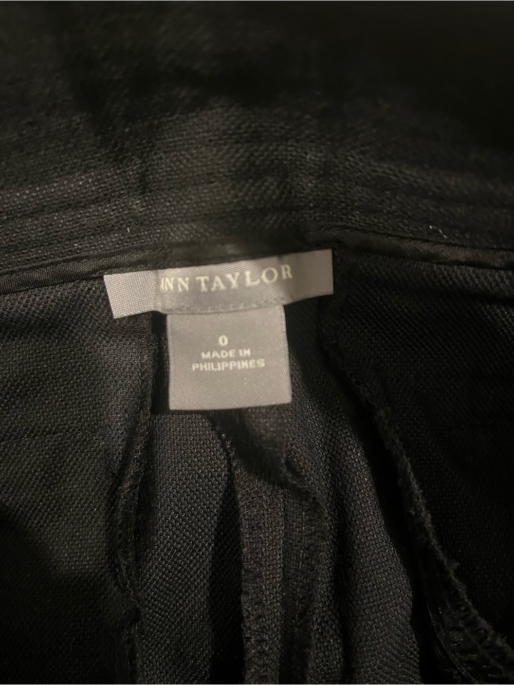 Ann Taylor Black Women's Dress - Classic Sheath